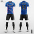 Custom Team Soccer Uniforms Blue