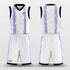 white basketball jerseys for team