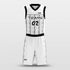 white basketball jersey set