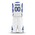     white sublimated basketball jersey
