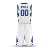     white sublimated basketball jersey