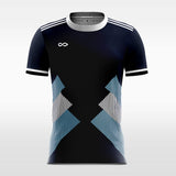 white sublimated soccer jersey