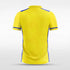 yellow soccer jerseys design