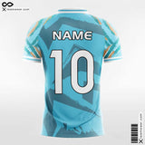 Women Soccer Jersey Geo Print Design