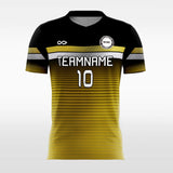 Black Gradient - Kids Custom Soccer Jerseys Stripe