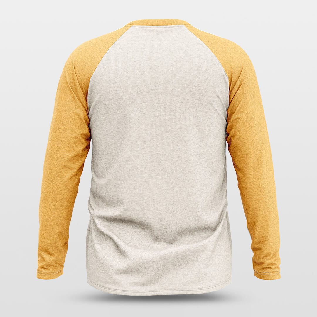 yellow long sleeve basketball jersey