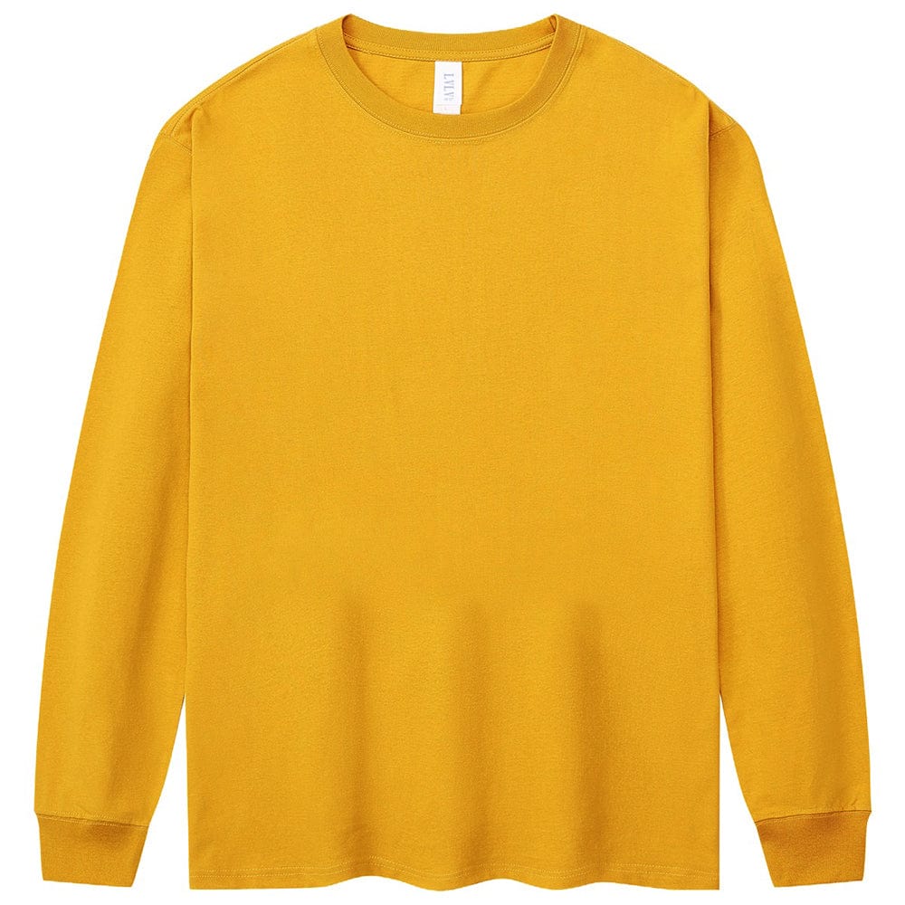 Adult Shirts Long Sleeve Crewneck 230GSM T023